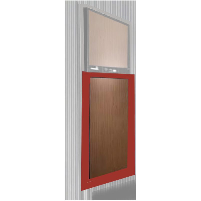 DOOR PANEL 2852 BLK ACRYL